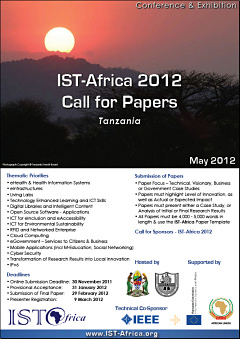 IST-Africa 2012 Call for Papers