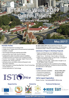IST-Africa 2017 Call for Papers