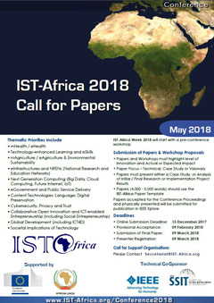 IST-Africa 2018 Call for Papers