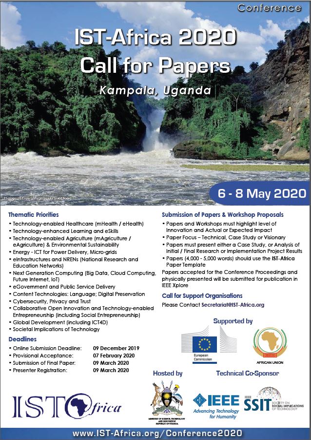 IST-Africa 2020 Call for Papers