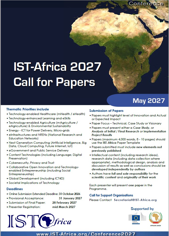 IST-Africa 2027 Call for Papers