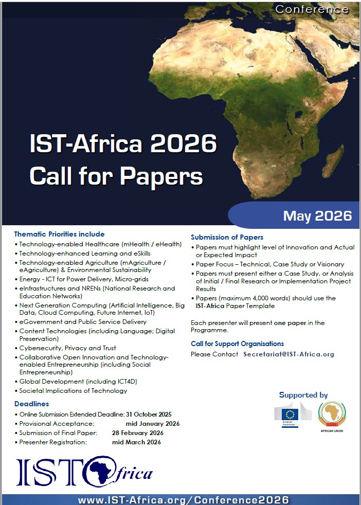 IST-Africa 2026 Call for Papers